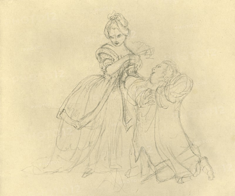 'Erhörung', mid-late 19th century, (c1924).  Creator: Carl Spitzweg.