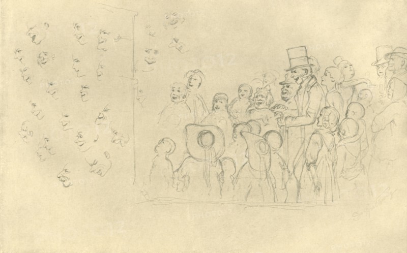 'Kasperltheater II', mid-late 19th century, (c1924).  Creator: Carl Spitzweg.