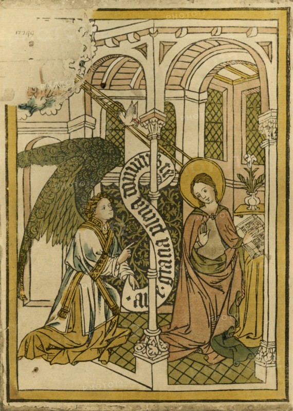 'The Annunciation', 1915. Creator: Unknown.