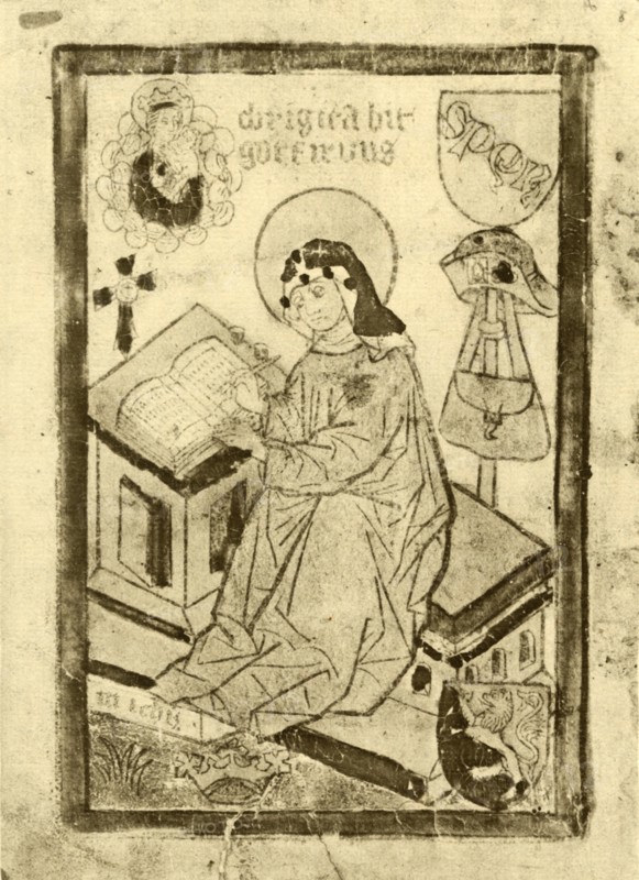'St. Bridget of Sweden', 1915. Creator: Unknown.