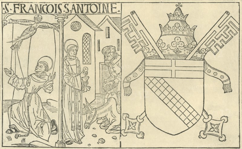 'St. Francis of Assisi and Antony of Padua', 1915. Creator: Unknown.