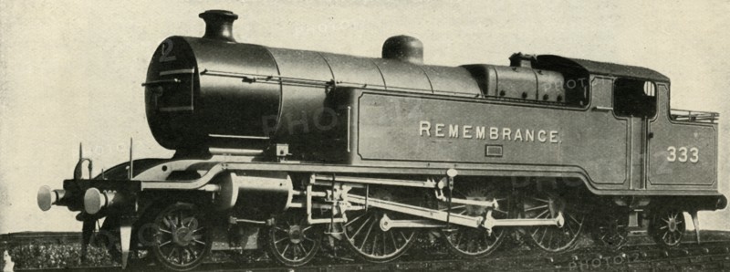 'L.B.S.C. "Pacific" Type of Tank, War Commemoration Engine', c1930. Creator: Unknown.