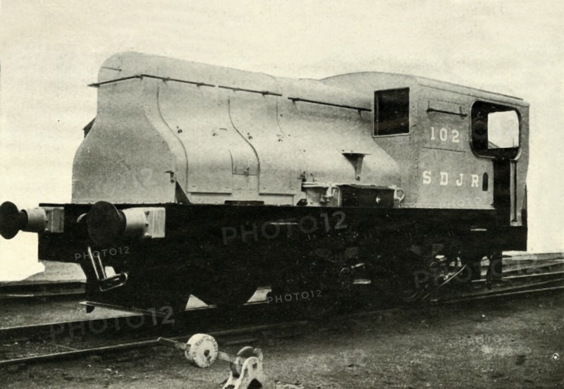 'One Of The Two "Sentinel" Shunting Engines Which Shunt The Colliery Sidings At Radstock', c1930. Creator: Unknown.