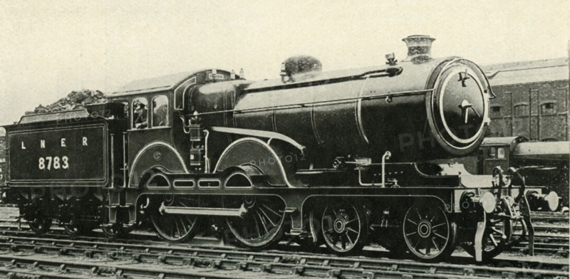 'Great Eastern Type 4-4-0 in Special Livery for Royal Trains', c1930. Creator: Unknown.