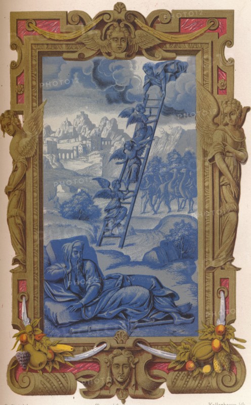 Jacob's dream, 16th century, (1849). Creator: Kellerhoven.