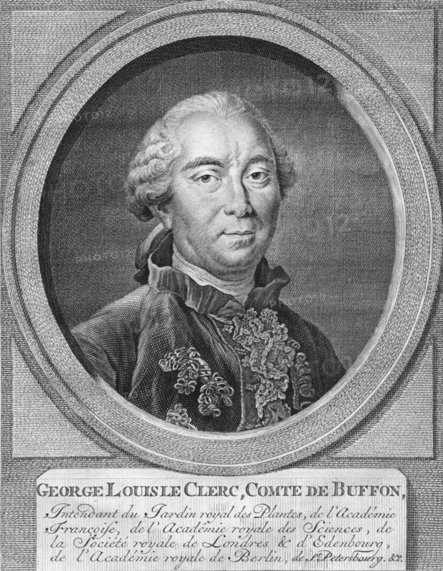 'George Louis Le Clerc, Comte De Buffon', 1774.  Creator: Jacobus Houbraken.