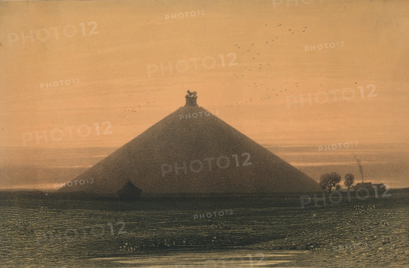 'Lion de Waterloo', mid 19th century. Creator: Vanderhecht.