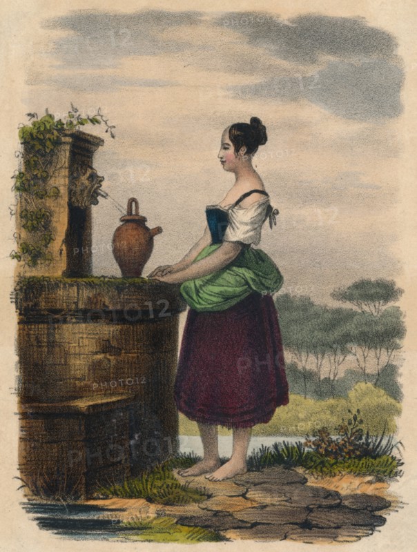 'Fetching Water', 19th century? Creator: Unknown.