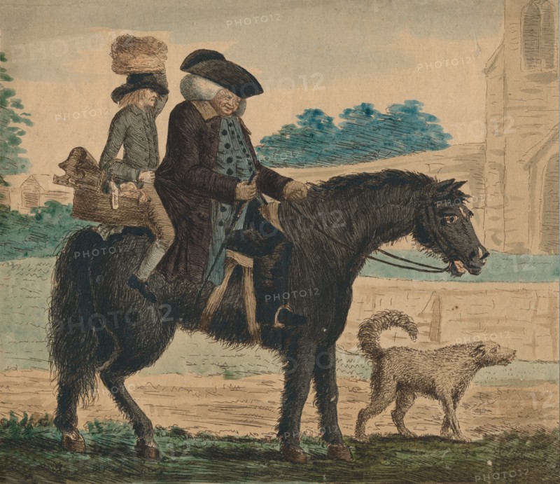 'The Triumphal entrance of a Peck loaf into Grandchester', c1787. Creator: Unknown.
