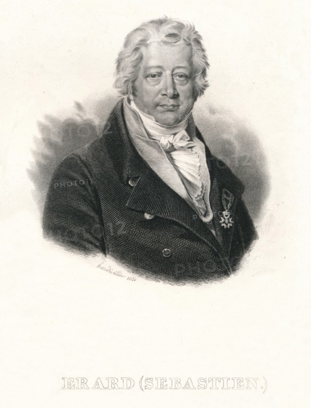'Erard (Sebastien.)', 1835. Creator: Charles Achille d'Hardiviller.