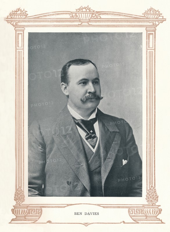 'Ben Davies', 1910. Creator: Ellis & Walery.