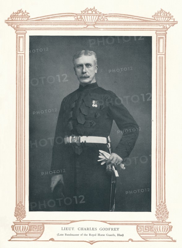 'Lieut. Charles Godfrey', 1910. Creator: Elliott & Fry.