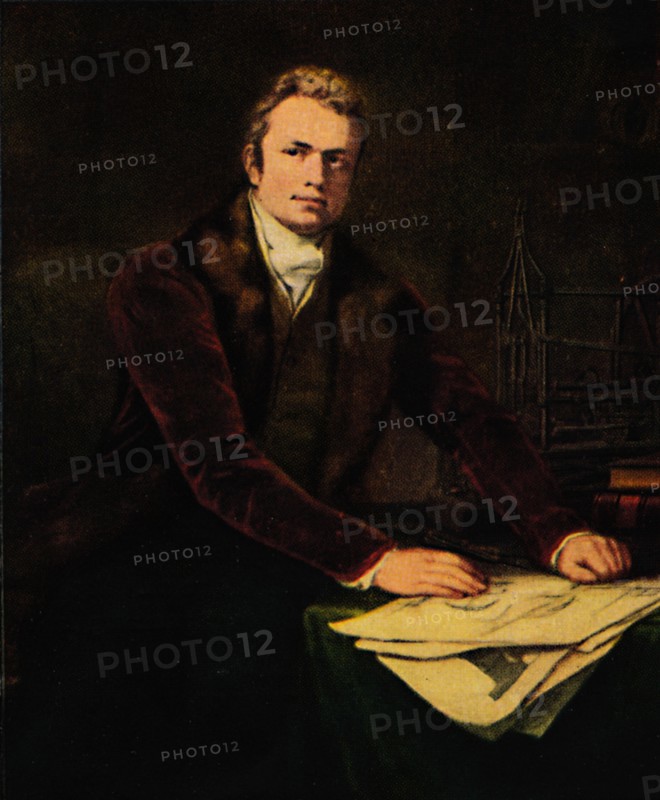 'Pathfinders - Sir Marc Isambard Brunel', c1812, (1922).  Creator: James Northcote.