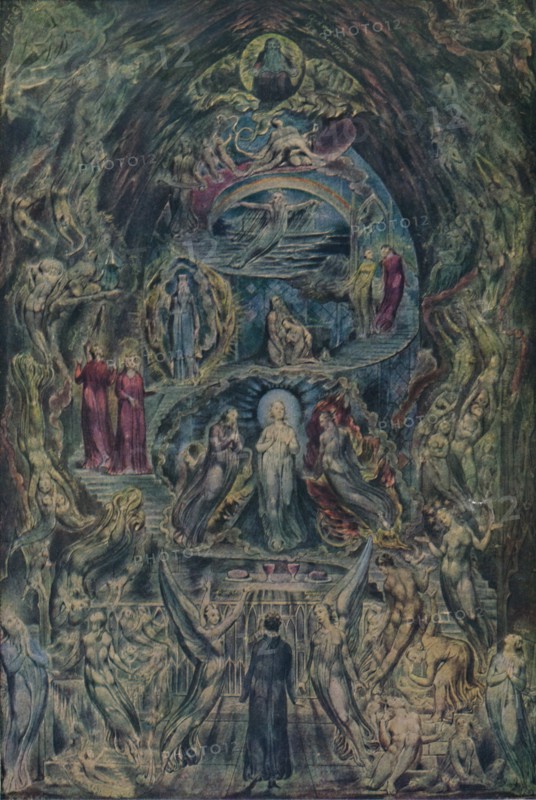 'An Allegory', c1820-1825, (1922). Creator: William Blake.