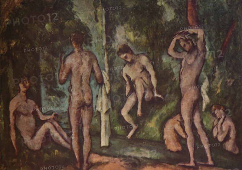 'The Bathers', 1894, (1937). Creator: Paul Cezanne.