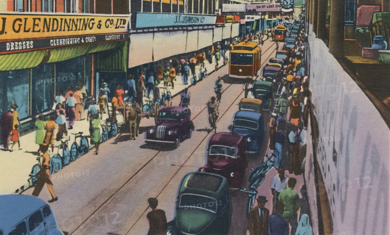 'Frederick Street, Port of Spain, Trinidad, B.W.I.', c1940s. Creator: Unknown.