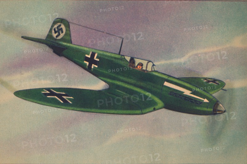 'Heinkel H.E. 112 Fighter Monoplane', c1944. Creator: Unknown.