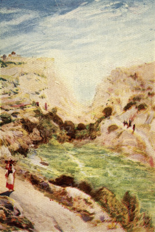 'Jerusalem, The King's Dale - Matt. xxiii. 37', c1924. Creators: James Clark, Henry A Harper.