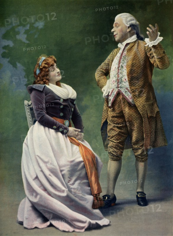 'Theatre Municipal De La Gaite - La Montansier - Mme. Rejane. Saint-Phar: M. Coquelin Aine', 1904. Creator: Unknown.