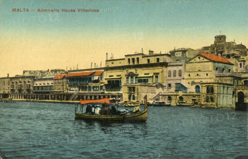 'Malta - Admirality House Vittoriosa', c1918-c1939. Creator: Unknown.