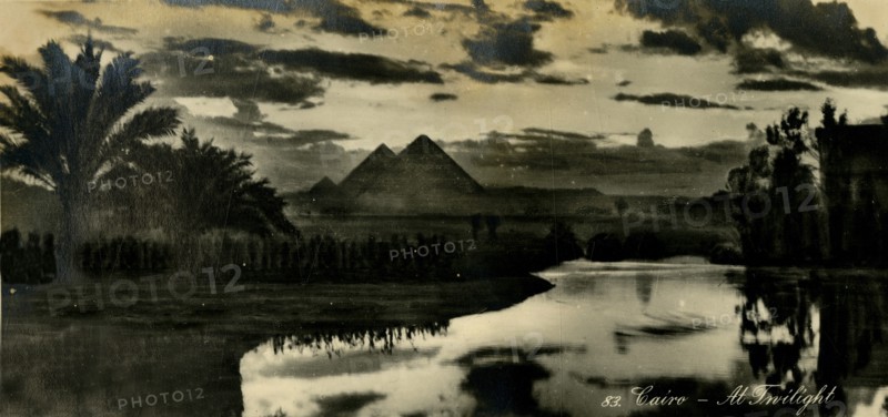 'Cairo - At Twilight', c1918-c1939. Creator: Unknown.