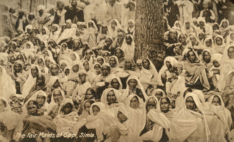 'The Fair Maids of Sippi, Simla', c1918-c1939. Creator: Unknown.