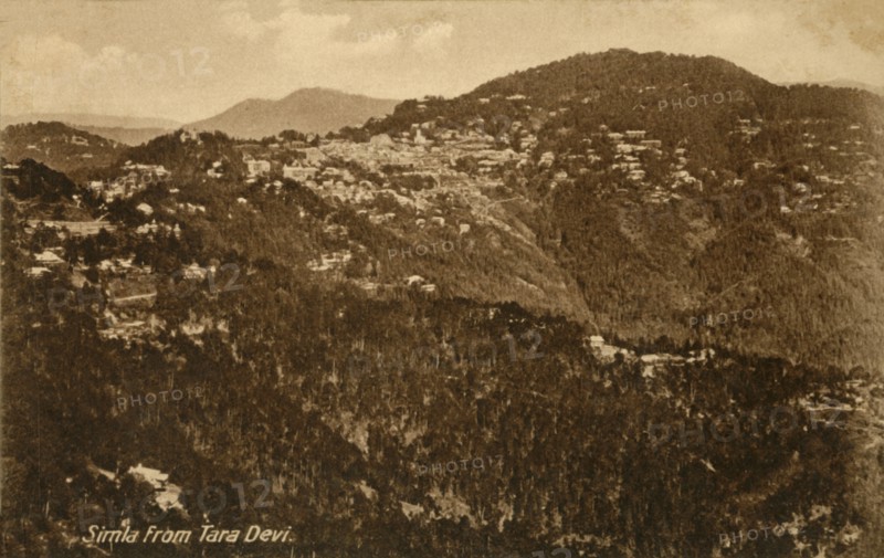 'Simla from Tara Devi', c1918-c1939. Creator: Unknown.