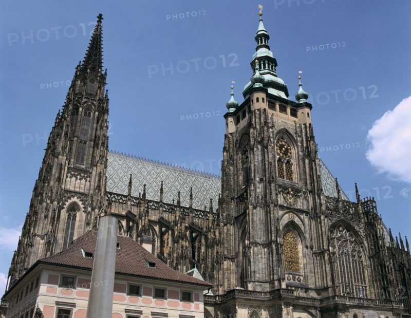 St Vitus Cathedral, Prague, Czech Republic