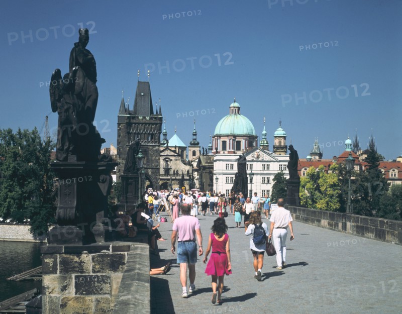 The Charles Bridge, Prague, Czech Republic