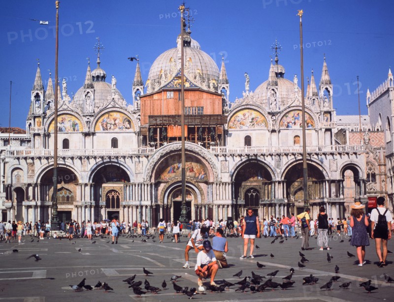 St Mark's Square and Basilica, Venice, Italy
