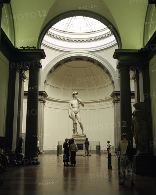 Statue of David, Accademia Gallery, Florence, Italy