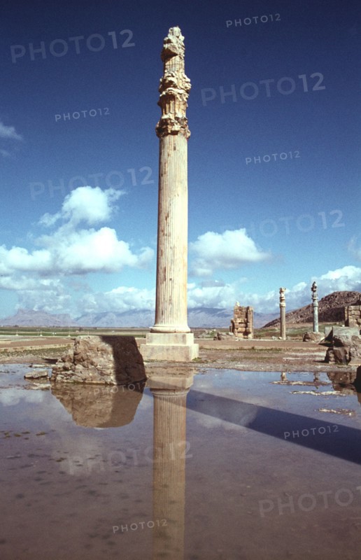 Ruins of the Apadana, Persepolis, Iran