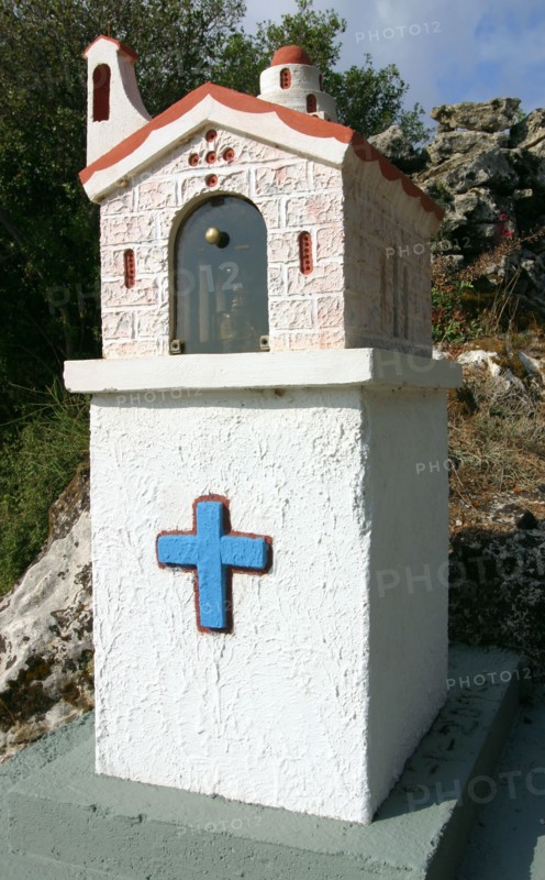 Roadside Shrine, Kefalonia, Greece