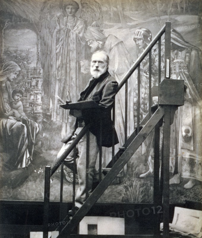 Sir Edward Burne-Jones, English artist, 1890. Creator: Barbara Leighton.