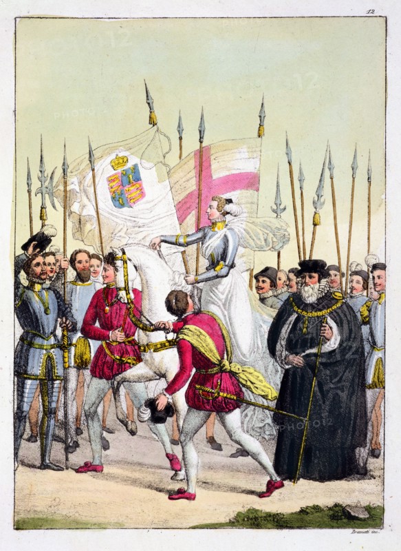 Queen Elizabeth I, (19th century). Artist: Unknown