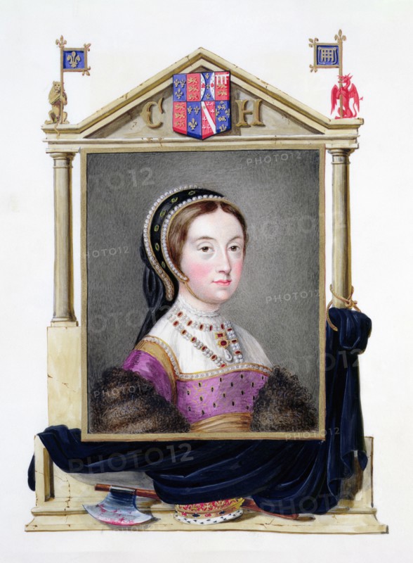 Catherine Howard, fifth wife and Queen of Henry VIII, (1825). Artist: Sarah, Countess of Essex