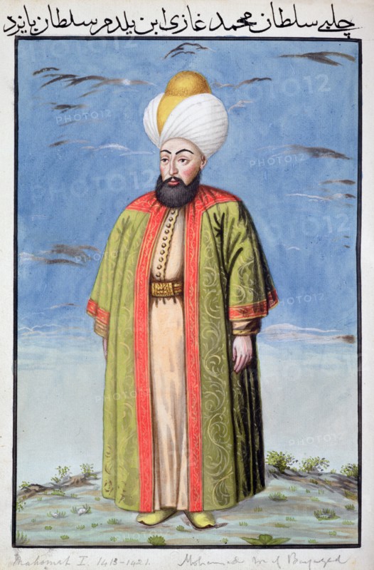 Mehmed I, Ottoman Emperor, (1808). Artist: Unknown
