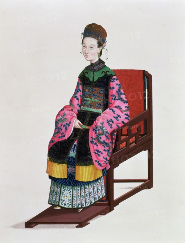Portrait of a Tartar woman, 19th century. Artist: Unknown