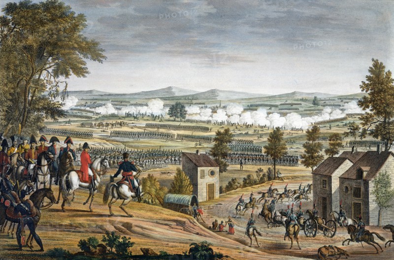 The Battle of Lutzen, 2nd May 1813. Artist: Edme Bovinet