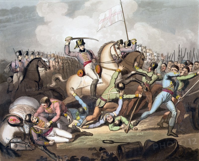 Battle of Salamanca, Spain, 21st July 1812 (1819). Artist: T Fielding