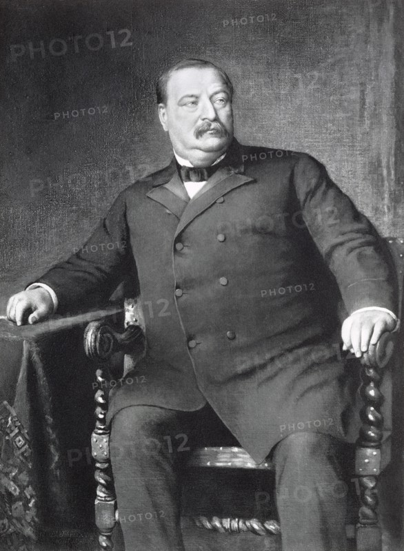 Grover Cleveland, 22nd and 24th President of the United States of America Artist: Unknown