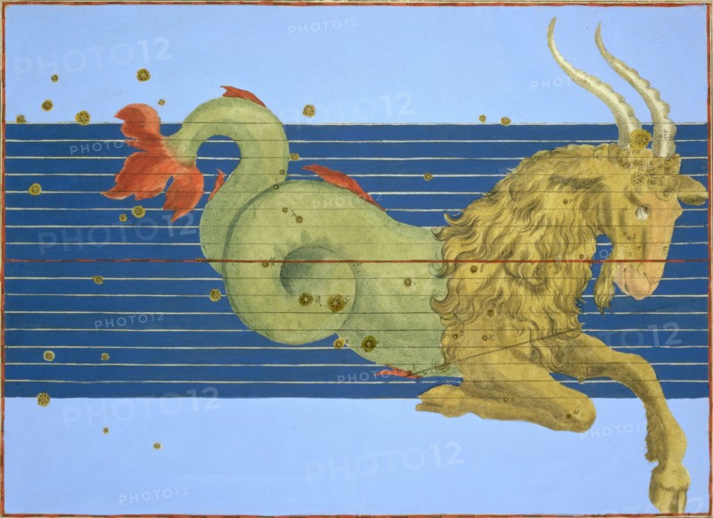 Constellation of Capricorn, 1603. Artist: Alexander Mair