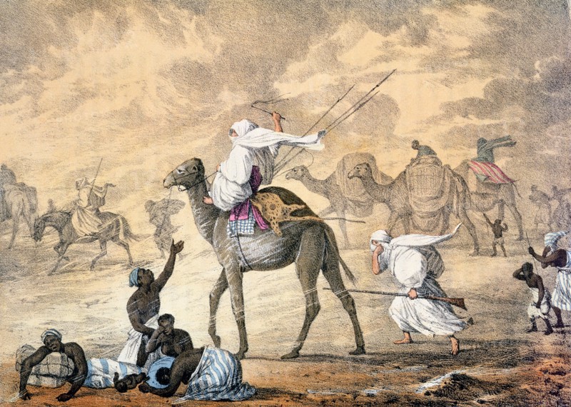 'A Sand Wind on the Desert', 1821. Artist: Denis Dighton