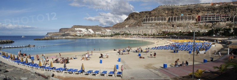 Playa de los Amadores, Gran Canaria, Canary Islands, Spain.