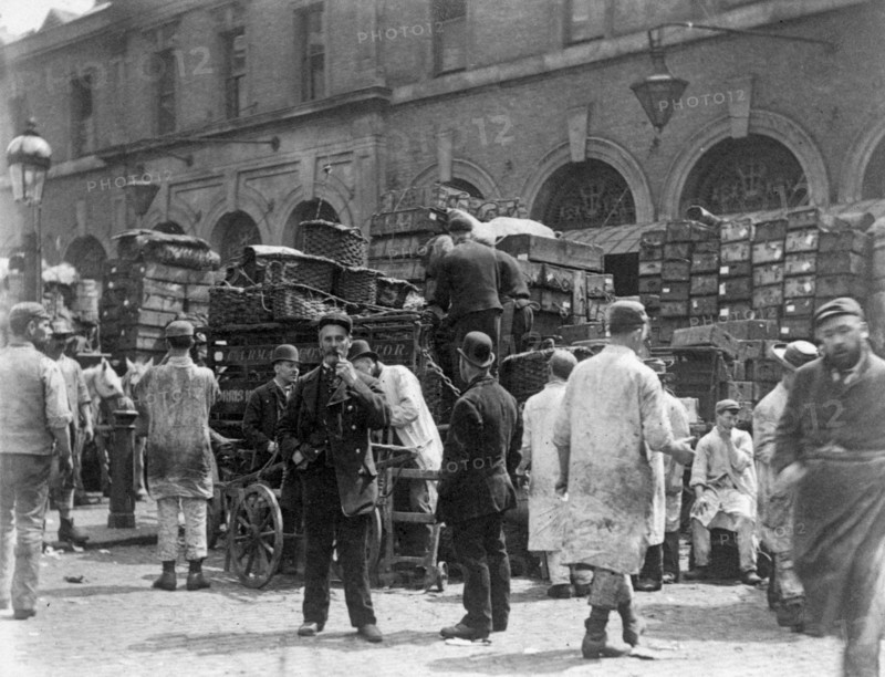 Billingsgate Market, London, 1893. Artist: Paul Martin