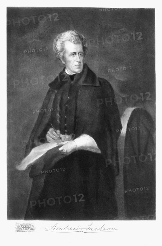 Andrew Jackson, 7th President of the United States of America, (1901). Artist: Unknown