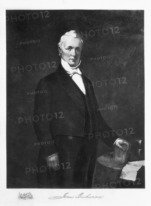 James Buchanan, 15th President of the United States of America, (1901). Artist: Unknown