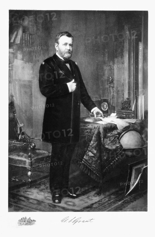 Ulysses S Grant, 18th President of the United States of America, (1901). Artist: Unknown