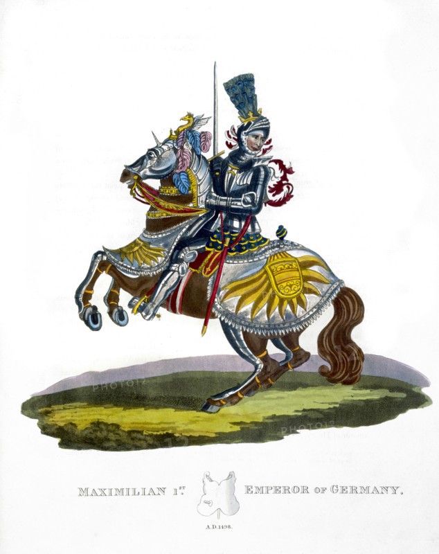 Maximillian I, Holy Roman Emperor, (1824). Artist: Unknown