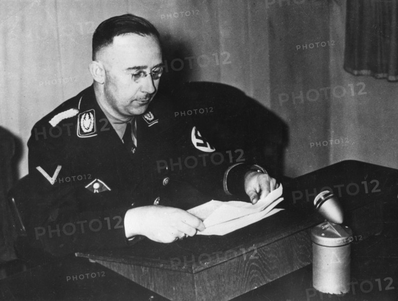 Heinrich Himmler (1900-1945), German politician, c1930s. Artist: Unknown